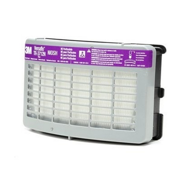 Particulate Filter, High Efficiency, Series: TR Series, For Use With: Versaflo™ TR-300 Series PAPRs, Gray