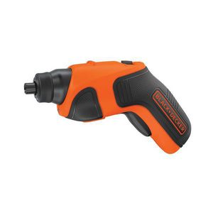 Cordless Screwdriver, Rechargeable, Bare Tool, Hex Chuck, 1/4 in Chuck, 180 RPM, 35 in-lb, 4 VDC, Lithium-Ion Battery Type, 1.5 Ah Battery, In-Line, Trigger Switch Control, 8-1/2 in L x 6-3/4 in W x 2-5/8 in D