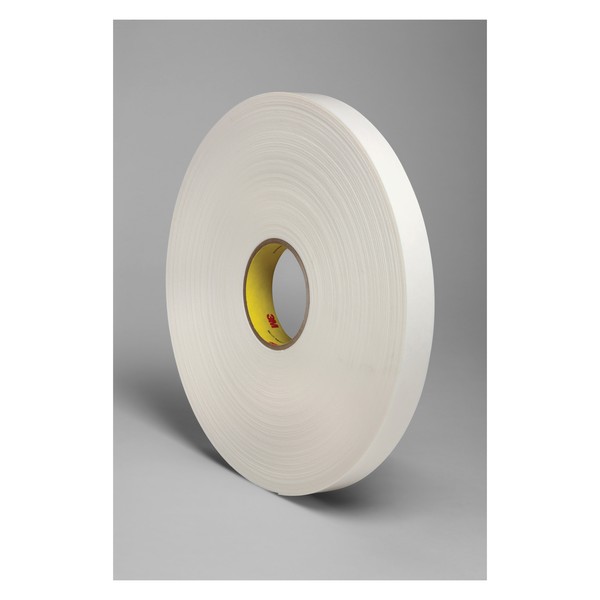 Double Coated Tape, 72 yd Length, 2 Inch Width, 31 mil Thickness, Black, Rubber Adhesive, Polyethylene Foam Backing, 158 °F Maximum Operating, 120 °F Minimum Operating