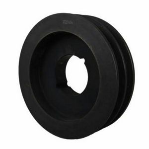 Conventional Sheave, Arm/Spoke Type A-1, TB Bushed Bore, 0.5 to 1.26 Inch Bore Diameter, 3-3/4 Inch Outside Diameter, 3.4 Inch, 2 Grooves, 1-3/4 Inch Face Width, 1210 Bushing, 1-3/4 Inch Overall Length, For Use With: A, B Cross Section Belts, Steel