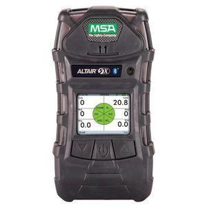 Multi-Gas Detector Instrument Only Kit, 0 to 100%, 0 to 30% Volume, 0 to 2000 ppm, 0 to 10000 ppm, 0 to 200 ppm Detection, Alarm: <gt/>95 dB Audible/2-Ultra-Bright LEDs Visual/Standard Vibrating, 1%, 5 ppm, 110/220 VAC, 12 to 24 VDC, Rugged Rubberize