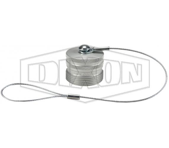 Dust Plug, Series: TD Series, 1/2 in Nominal, 20000 psi Pressure, -40 to 250 °F, Aluminum