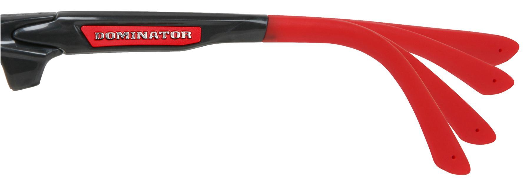 Reader Eyewear, Face Protection, Series: Dominator™, Fire Mirror Lens, Half-Frame, Gun Metal Frame, Polycarbonate Frame, Specifications Met: ANSI Z87+/ISO 12312-1