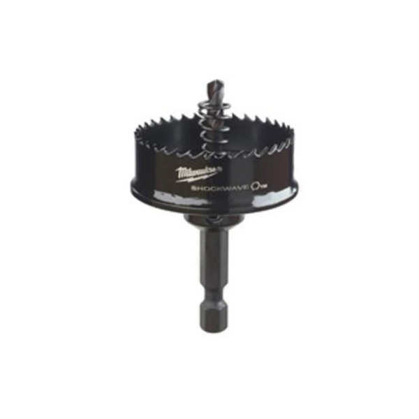 Hole Saw, 1-1/8 in Dia, 1-5/8 in Cutting Depth, 3.5 TPI, Bi-Metal/8% Cobalt Cutting Edge, Carbon Steel Body, Toothed Cutting Edge, 450/200/300/150 RPM, Use Arbor: 49-56-7210/49-56-7240/49-56-7250 and 49-56-9100, White, Applicable Materials: Aluminum,