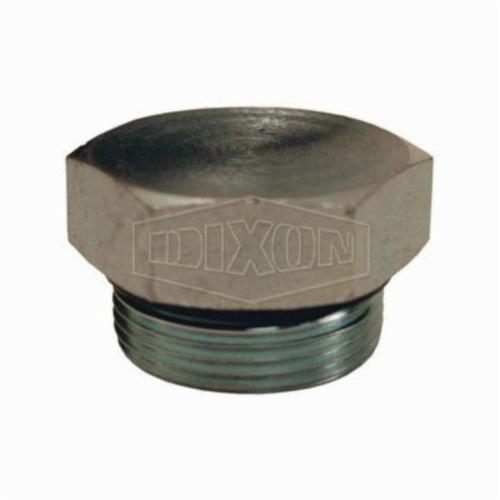 O-Ring Boss Plug, 7/8-14 Nominal, 3500 psi, Steel, Zinc Plated, Domestic