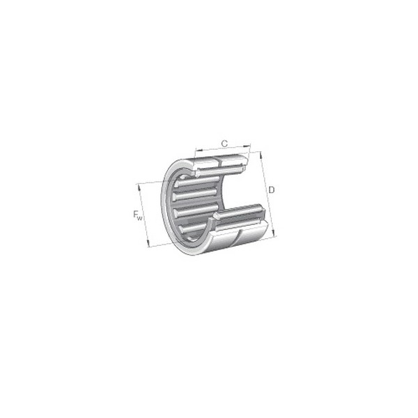 Precision Needle Roller Bearing, Series: NK Series, 10 mm Bore Dia, 17 mm Outside Dia, 16 mm Width, 7000 N Dynamic/7800 N Static/1310 N Fatigue, 29500 rpm Maximum