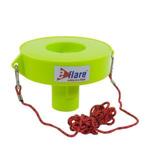 Flotation Collar, For Use With: 500/600 Series Standard 8 in Beacons, Fluorescent Lime