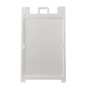 A-frame Sign Holder, Heavy Duty, Plastic, Floor Standing Mounting, 36 in Height, 24 in Width