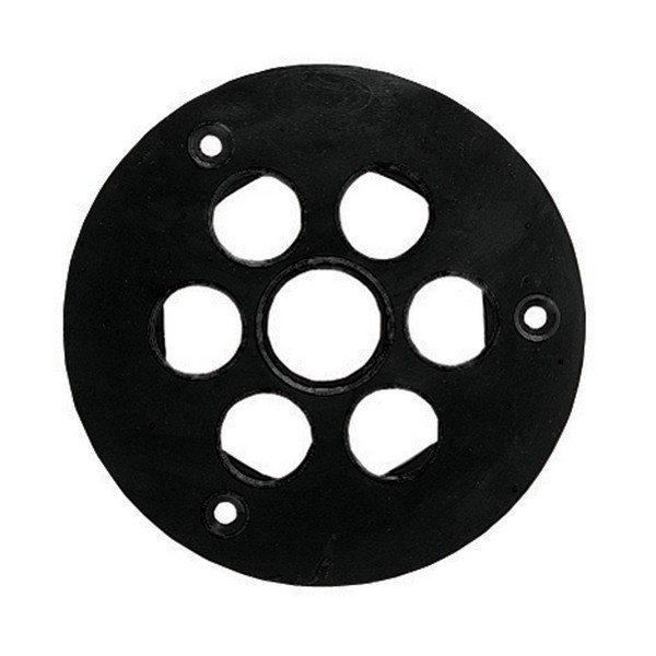 Router Sub-Base, Replacement, For Use With: 100, 690, 691, 693, 9690, 693PK and 890 Router, Specifications: 1-1/8 in Center Hole, 5-3/4 in Dia Base, Phenolic, Black, 8-1/2 in H x 1/4 in W x 7-3/4 in D Dimensions