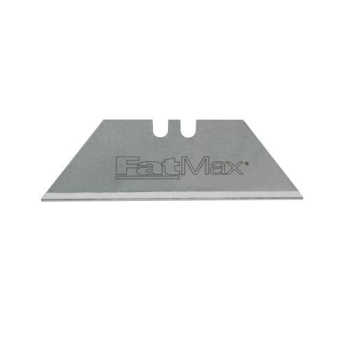 Utility Knife Blade, Sharp Point/Straight Edge Blade Design, 2-7/16 in Blade Length, 3/4 in Blade Width, 0.024 in Thickness, 2 Points, Compatible With: Standard Utility Knife, Carbon Steel