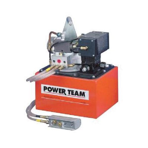 Hydraulic Pump, 2-Speed Air Driven, Series: PA46, 46 cu-in/min Air Flow, 3/8 in FNPT Fluid Port, 590 cu-in Oil, 2.5 gal Reservoir, 40 to 120 psi Air, 9-1/2 in Length, 11-1/2 in Width, 15 in Height