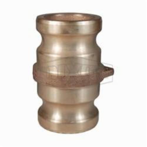 Cam and Groove Spool Adapter, Fitting/Connector Type: Adapter, 2 Inch Nominal Size, Adapter, 250 psi, Brass, Domestic