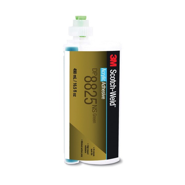 Acrylic Adhesive, 2-Part Low Odor, Duo-Pak Cartridge Container, 490 mL Container, Acrylic Base