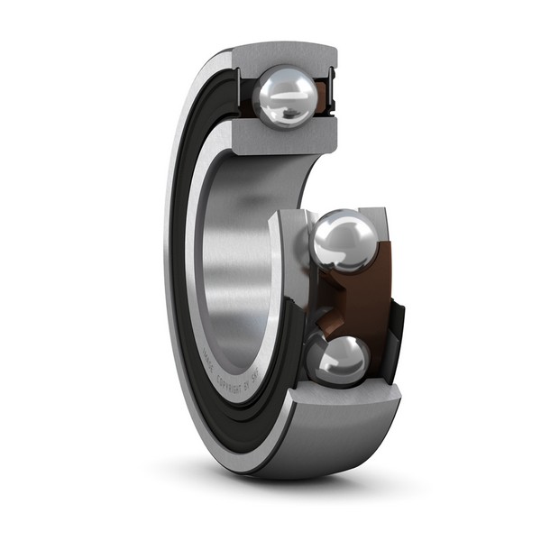 Ball Bearing Insert, 35 mm Inside Diameter, 72 mm Outside Diameter, 17 mm Length Thru Bore, Steel