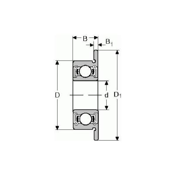 Ball Bearing, Deep Groove, 25 mm Bore, 32 mm Outside Diameter, 1 Rows, 4 mm Width, Double Shield Closure, Steel Cage