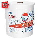 Jumbo Roll Cloths, 475 Wiper Per Roll, White