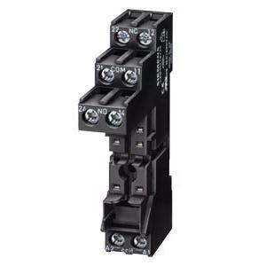 Plug-In Socket, For Use With: RT Relay Socket, Snap-On Mount, Screw Terminal, IP20 Enclosure, 62 mm H x 15.5 mm W x 77 mm D