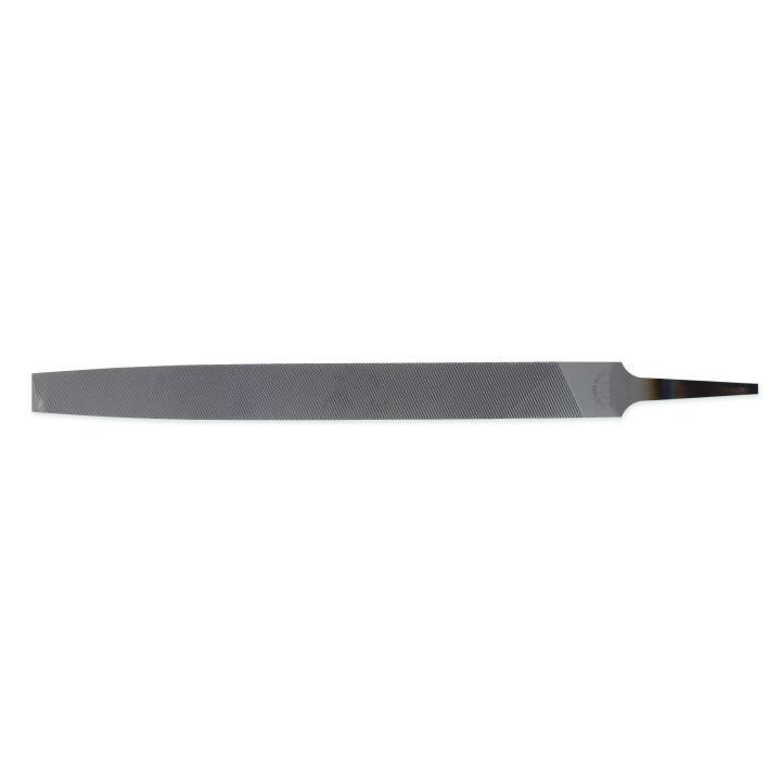 Bastard File, Machinists, 10 in Length, Double/Single Cut, Coarseness of Cut: Bastard, 15/16 in Width, 1/4 in Thickness, Tang Handle