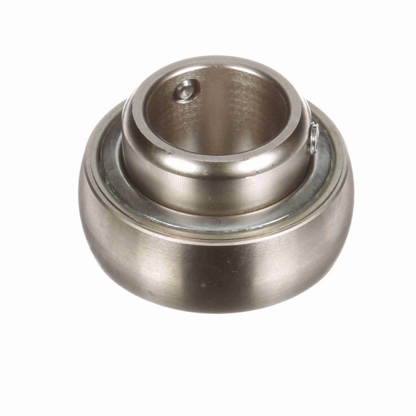 Ball Bearing Insert, Round Bore Standard Duty, Series: PN Series, 25 mm Bore Diameter, 52 mm Outside Diameter, 34.9 mm Width, 12459 N Dynamic/7344 N Static, Steel Bearing, FKM Seal, 5500 RPM Maximum, -20 to 220 °F, Nickel Plated