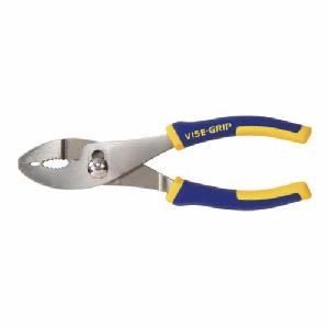 Slip Joint Plier, Standard, 3/4 in Nominal, 1-1/8 in L x 1-5/32 in W x 7/16 in THK Jaw, Nickel Chromium Steel Jaw, Machined/Serrated Jaw Surface, 6 in Overall Length, Specifications Met: ASTM Approved, No Insulated Grip, Comfort Grip/Ergonomic Handle
