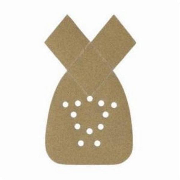 Sandpaper Sheet, 6-11/16 Inch Length, 4-1/4 Inch Width, 220 Grit, Aluminum Oxide Abrasive, Paper Backing, Applicable Materials: Metal, Paint and Wood