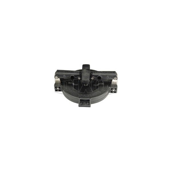 Cam and Groove Dust Cap, Cap Fitting/Connector, 4 Inch Nominal, Nylon, Black