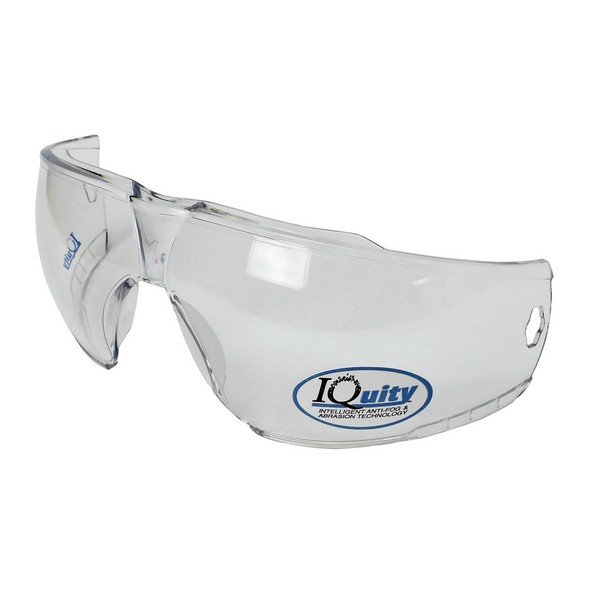 Replacement Lens, Anti-Fog/Anti-Scratch Lens Coating, Clear IQ Lens, For Use With: LPG1-13D Goggles