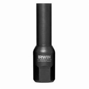 Bolt Extractor, Deep Well, Series: Impact Performance™, Measurement System: Imperial, Square Drive, 1-7/16 in Diameter Large End, 1-3/8 in Small End Diameter, 2-1/2 in Overall Length, 1 in Extractor, Carbon Steel, Black Oxide