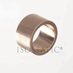 Sleeve Bearing, Round Bore, 1-1/8 in Bore, 1-1/4 in OD, 2 in Width, -40 to 450 °F, 3000 psi Maximum, 750 sfpm Maximum Velocity, 75000 psi/sq-ft/min Maximum PV, SAE 660 Cast Bronze Bearing