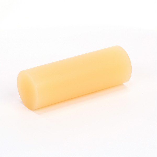 Hot Melt Adhesive, 1 Inch Diameter, 3 Inch Length, Bonds To: Lightweight Metals, Plastic and Wood, -20 to 200 °F, 45 s Application Time, 24 hr Curing, Tan