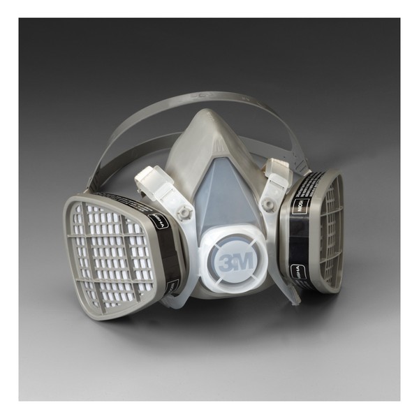 Half Facepiece Disposable respirator Assembly 5201, Organic Vapor, Medium 12/Case