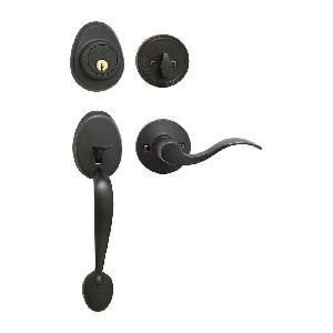 HANDLESET 2-3/8IN 2-3/4IN 3 AGED BRZ
