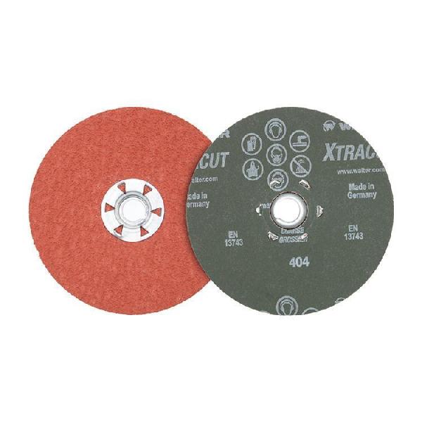Sanding Disc, 5 in Diameter Disc, Ceramic Grain Abrasive, Coarse Grade