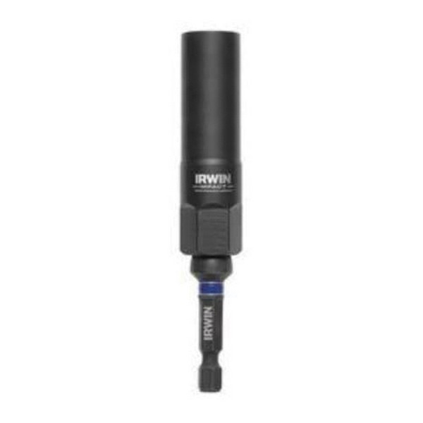 Bolt Extractor, Deep Well, Series: Impact Performance™, Measurement System: Metric, Square Drive, 3/4 in Diameter Large End, 3/4 in Small End Diameter, 2-1/2 in Overall Length, 12 mm Extractor, Carbon Steel, Black Oxide