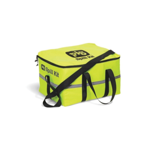 Truck Spill Kit, Portable Bag, Hi-Viz Yellow, Fluids Absorbed: Coolants/Oils/Solvents/Water