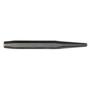 Center Punch, 1/2 in Tip, Parabolic, Steel Tip, 5-5/8 in Overall Length