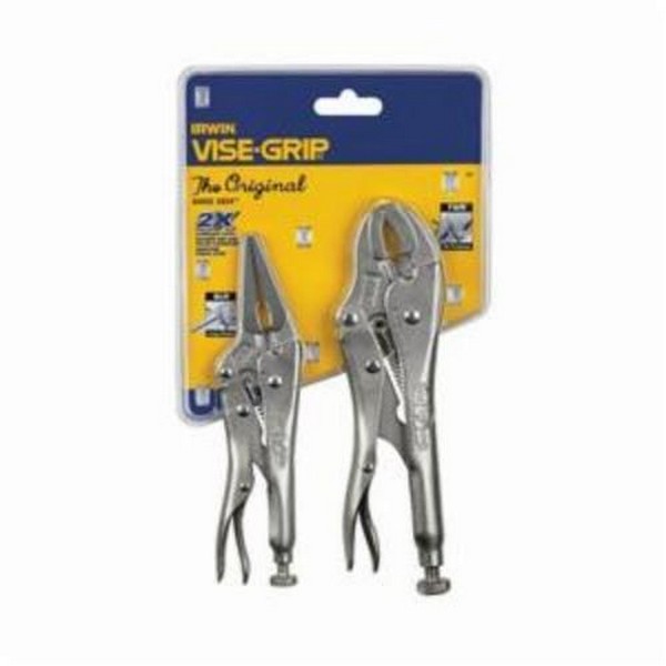 Plier Set, Locking Pliers, 2 Piece, Alloy Steel