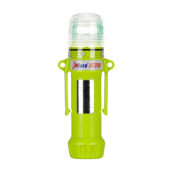 Safety and Emergency Beacon, Flashing/Steady-On, Series: 939-AT290, LED Lamp, White, 165 to 185 fpm Flash, <gt/>20 hr Average Life, Specifications Met: ANSI Class 1, NFPA Division 2/Zone 2, PROP65: <lt/>warning message<gt/>, ABS Plastic Housing Mater