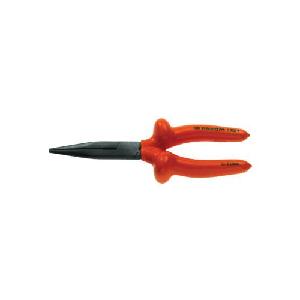 Plier, Insulated, Half Round Nose Jaw, 2-23/32 in Jaw Length, 1-3/8 in Jaw Width, 1-3/8 in Jaw Opening, 0˚ Jaw Bend, Steel Jaw, 3/8 in Tip Width, 8-9/32 in Overall Length, Cutter Included: Yes, Non-Sparking: No, Wire Stripper Included: Yes, Cushion G