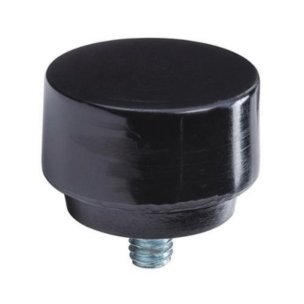 Surface Protective Hammer Tip, 1 in Tip Dia, Plastic Tip, Hard Hardness, Fits Hammers: Soft Face Hammer, Black