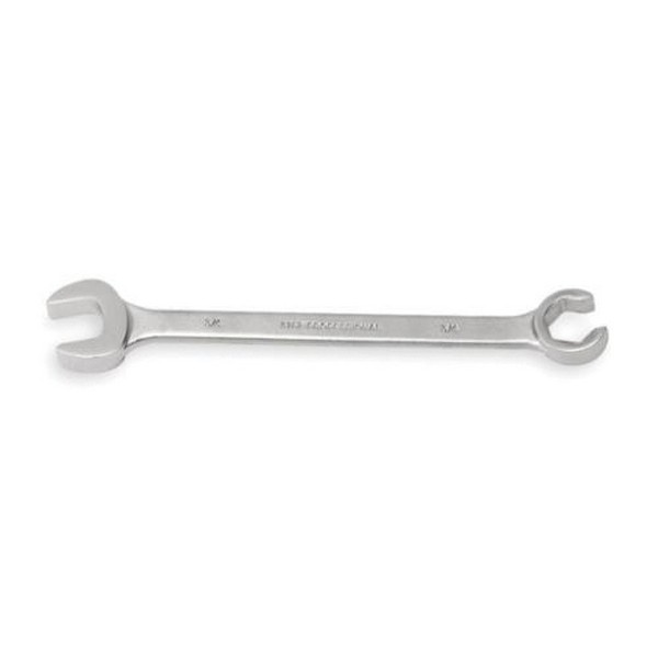 Combination Wrench, Flare Nut, Measurement System: Imperial, Spline/Square Wrench, 5/8 in Wrench Opening, 12 Points, 7-5/8 in Overall Length, 15˚ Offset, 1-3/32 in Open End Width, 7/16 in Open End Thickness, 1-19/64 in Box End Width, 15/32 in Box End
