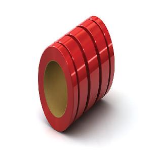 FLC Closed Compensated Linear Plain Bearing, 3/4 Inch Inside Diameter, 1-1/4 Inch Outside Diameter, 3810 lb Static Load, Aluminum Alloy