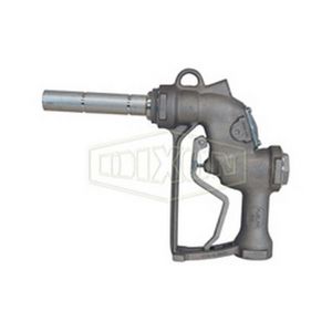 Automatic Nozzle, High Flow Diesel Service, 75 gpm, 1-1/4 Inch FNPT Inlet, 1-3/8 Inch Spout Outlet, 30 psi, Tenzaloy™ Aluminum