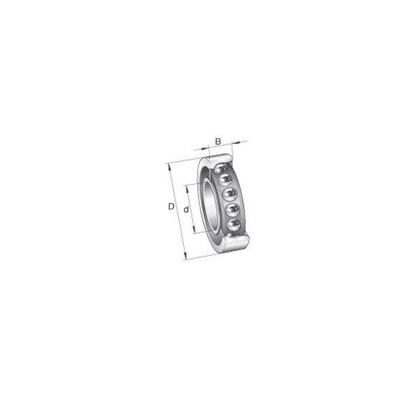 Spindle Bearing, Light Duty, Series: HSS70..-C Series, 85 mm Bore Dia, 130 mm Outside Dia, 1 Rows, 22 mm Width, 15 °Contact, 30500 N Dynamic/22700 N Static/2250 N Fatigue, Phenolic Resin Cage, 15000 rpm Maximum