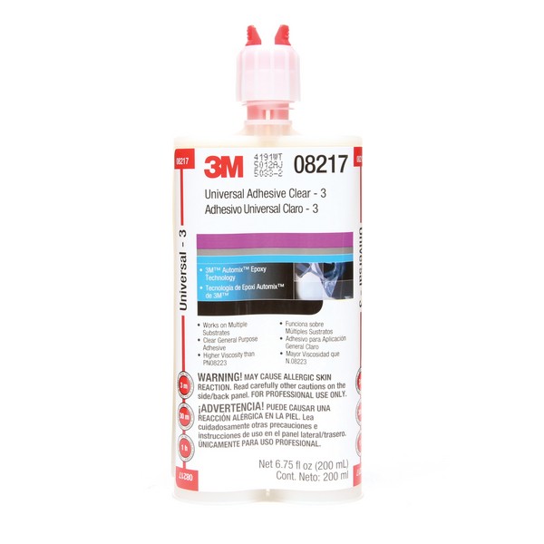 Universal Adhesive, 2-Part, Cartridge Container, 200 mL Container, Epoxy Base