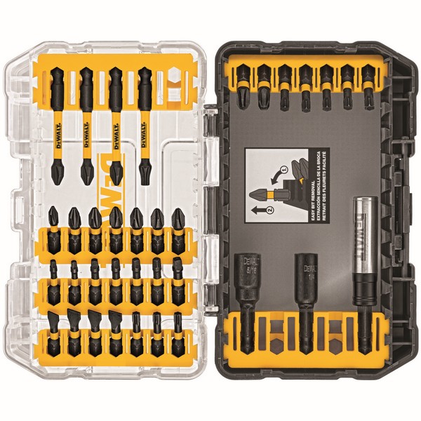 Screwdriver Bit Set, Series: Impact Ready®, 35 Pieces, Specifications: 1/4 in Hex Shank, Steel
