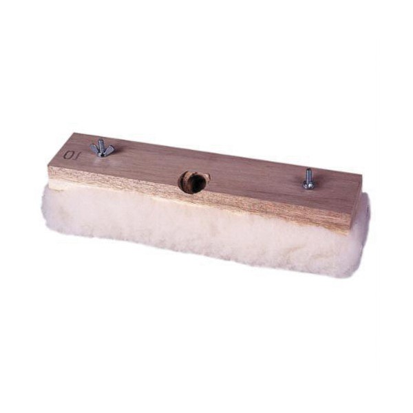 Wax Applicator, 14 in Length, 6 in Width, For Use with: 75156 Mops and 44018 Handles, Lambswool