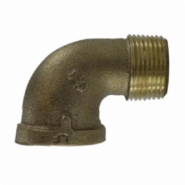 Lead Free Pipe Street Elbow, Imperial, Fitting/Connector Type: 90° Elbow, 1/2 Inch Nominal, Bronze, Import