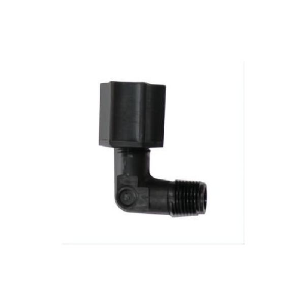 Inlet Elbow Fitting, Specifications: 1/8 in MNPT x 1/4 in Tube, For Use With: 98009 Light Cures and 98013 Cyanoacrylate Dispense Valves