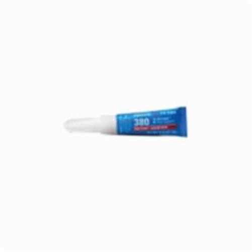 Instant Adhesive, Toughened, Series: Black Max® 380, Bottle Container, 1 oz Container, Ethyl Base, 90 s Begins to Harden, 90 s Setting, 24 hr. Curing, Black, -65 to 225 deg F Operating/35.6 to 46.4 deg F Storage, 1.1 Specific Gravity, <lt/>20 g/L VOC